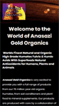 Mobile Screenshot of anasazigoldorganics.com